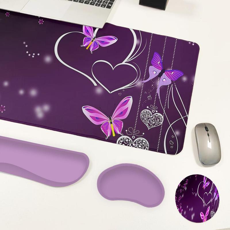 Tradescantia Purple - CIFBUY مجموعة لوحة ماوس فنية تجريدية