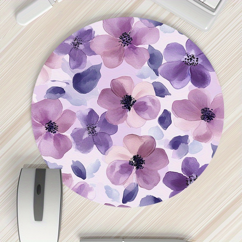 Tradescantia Purple - 1 قطعة الأرجواني الأزهار لوحة الماوس