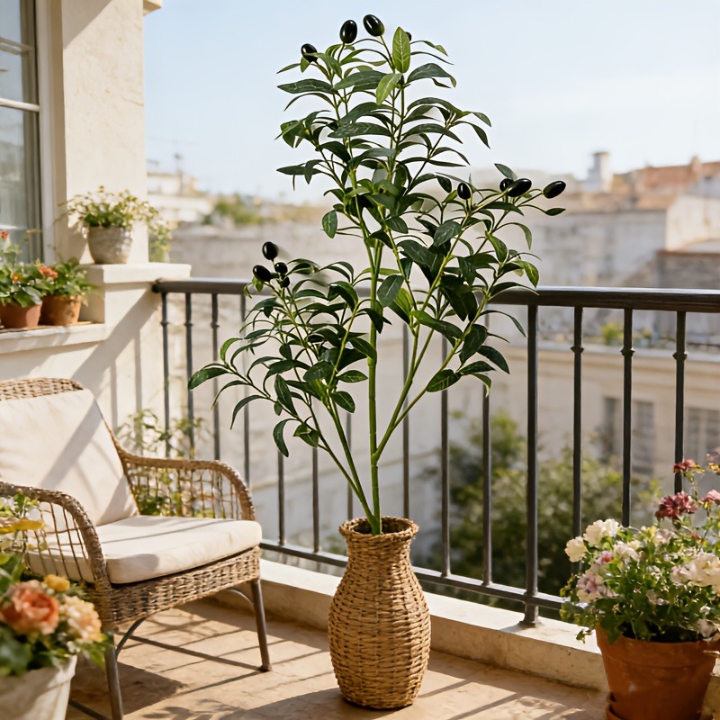 شجرة زيتون اصطناعية بطول 28 سم - مراجعة Ficus Lyrata Tree وسعره