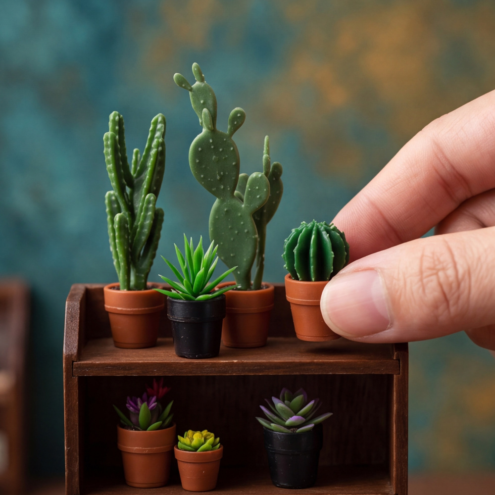 8 قطع من النباتات البلاستيكية  - مراجعة Echeveria Succulent وسعره